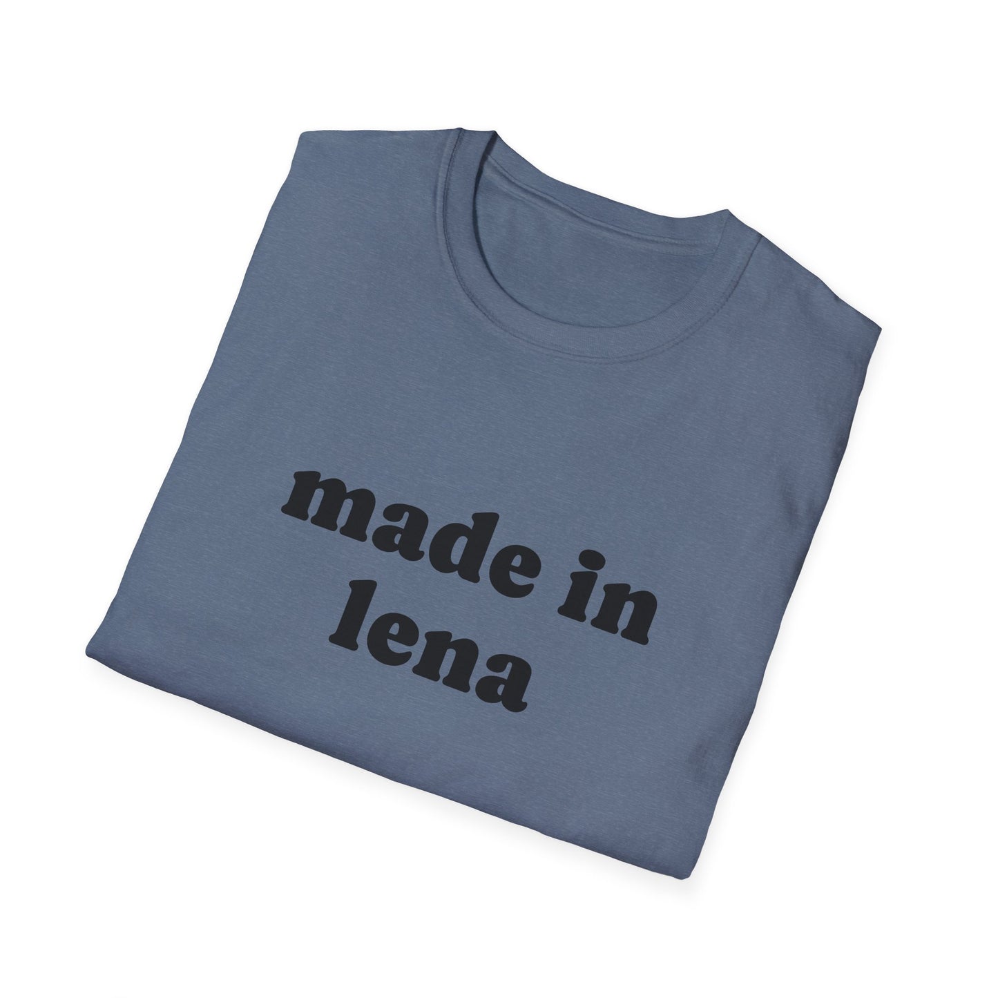 "Made in Lena" Unisex Softstyle T-Shirt - Casual Comfort for Every Occasion