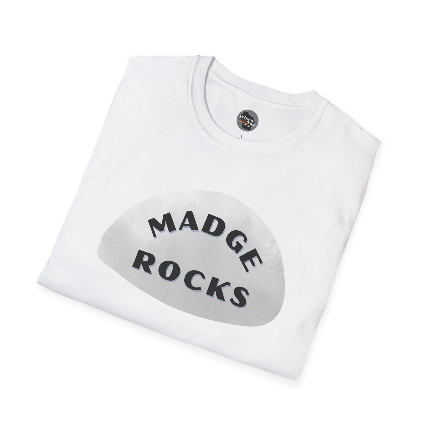 "MADGE ROCKS" Unisex Softstyle T-Shirt - Casual Comfort for Every Occasion