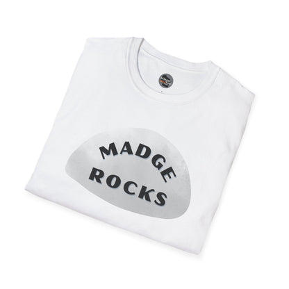 "MADGE ROCKS" Unisex Softstyle T-Shirt - Casual Comfort for Every Occasion
