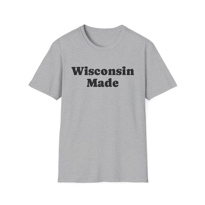 "Wisconsin Made" Unisex Softstyle T-Shirt - Casual Comfort for Every Occasion