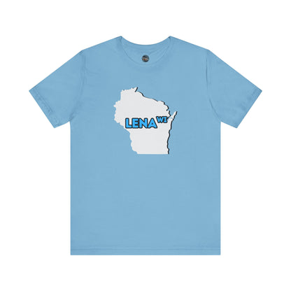 Lena WI - Wisconsin City Pride T-shirt - Beautifully Soft and Comfortable