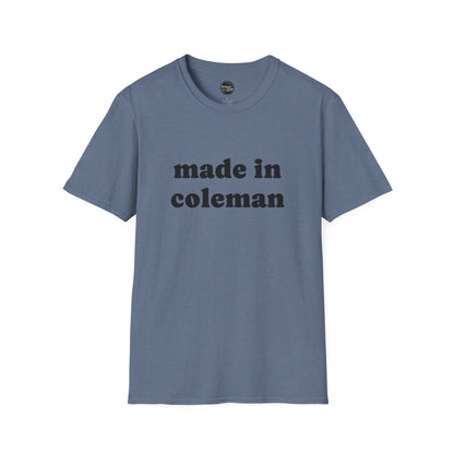 "Made in Coleman" Unisex Softstyle T-Shirt - Casual Comfort for Every Occasion