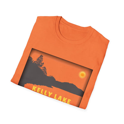 Kelly Lake Sun Scene - Unisex Softstyle T-Shirt - Casual Comfort for Every Occasion