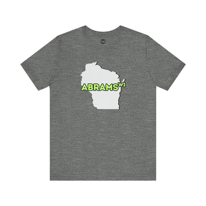 Abrams WI - Wisconsin City Pride T-shirt - Beautifully Soft and Comfortable
