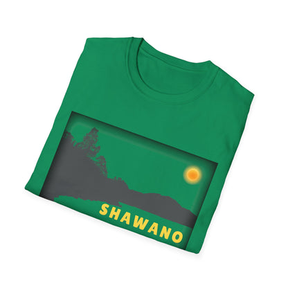 Shawano Lake Sun Scene - Unisex Softstyle T-Shirt - Casual Comfort for Every Occasion
