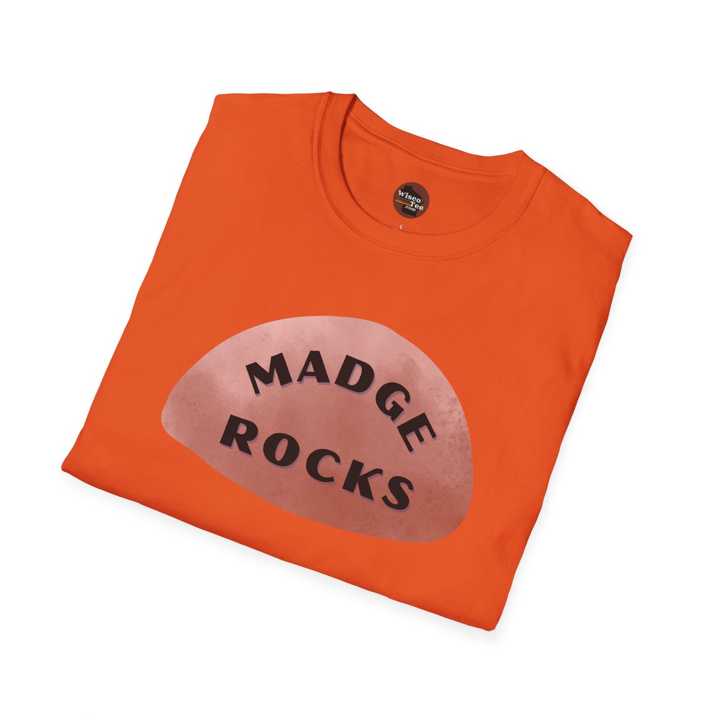 "MADGE ROCKS" Unisex Softstyle T-Shirt - Casual Comfort for Every Occasion