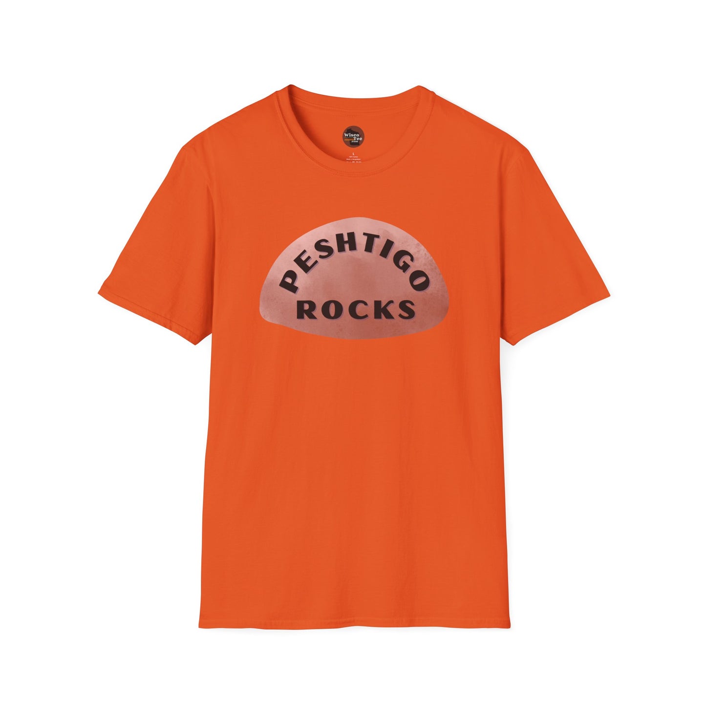 "PESHTIGO ROCKS" Unisex Softstyle T-Shirt - Casual Comfort for Every Occasion