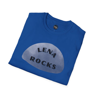 "LENA ROCKS" Unisex Softstyle T-Shirt - Casual Comfort for Every Occasion