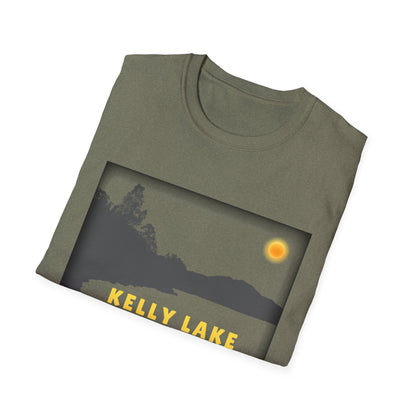 Kelly Lake Sun Scene - Unisex Softstyle T-Shirt - Casual Comfort for Every Occasion