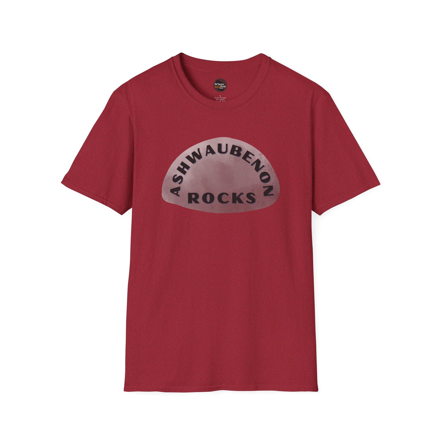 "ASHWAUBENON ROCKS" Unisex Softstyle T-Shirt - Casual Comfort for Every Occasion