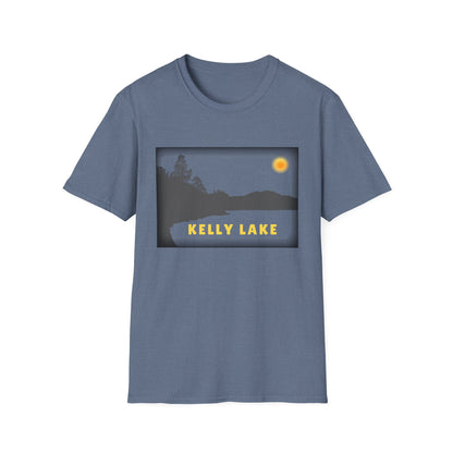Kelly Lake Sun Scene - Unisex Softstyle T-Shirt - Casual Comfort for Every Occasion