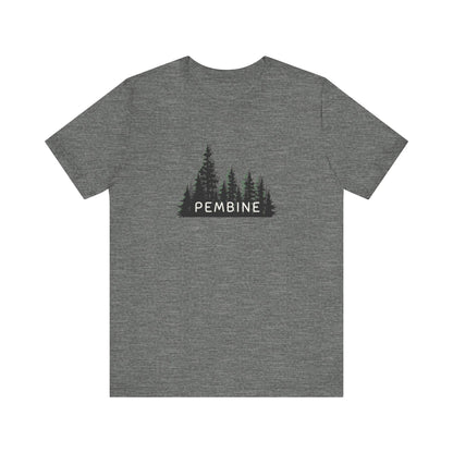 Pembine Forest Graphic Unisex Tee - Nature Inspired Short Sleeve Shirt
