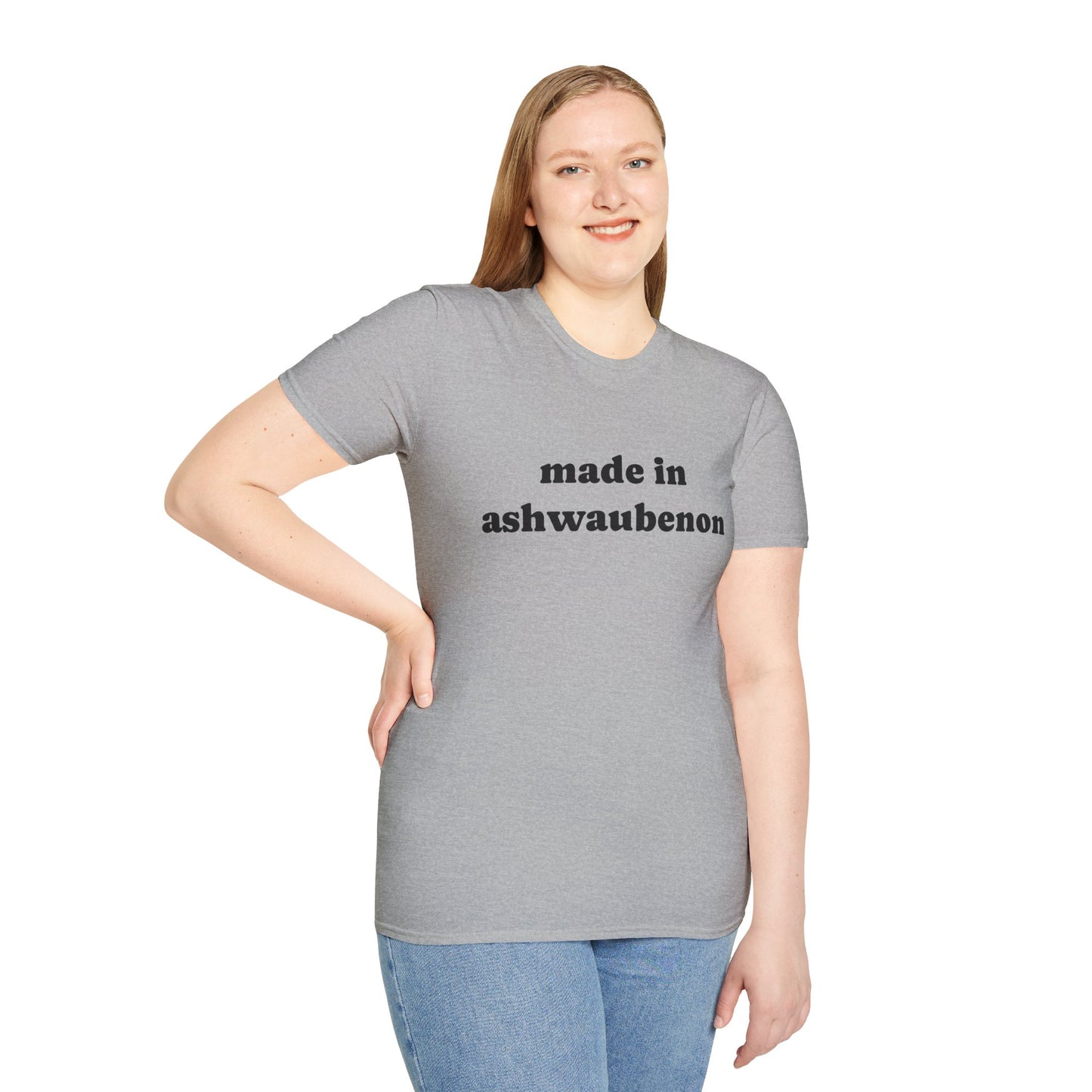 "Made in Ashwaubenon" Unisex Softstyle T-Shirt - Casual Comfort for Every Occasion