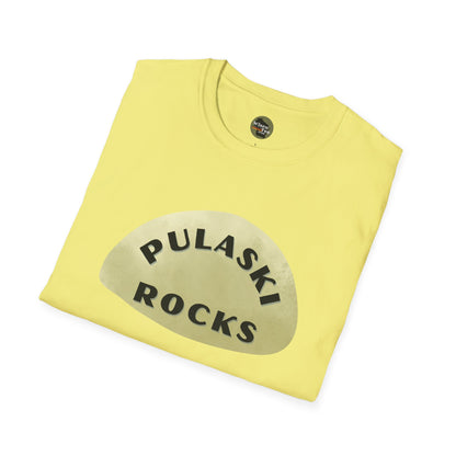 "PULASKI ROCKS" Unisex Softstyle T-Shirt - Casual Comfort for Every Occasion