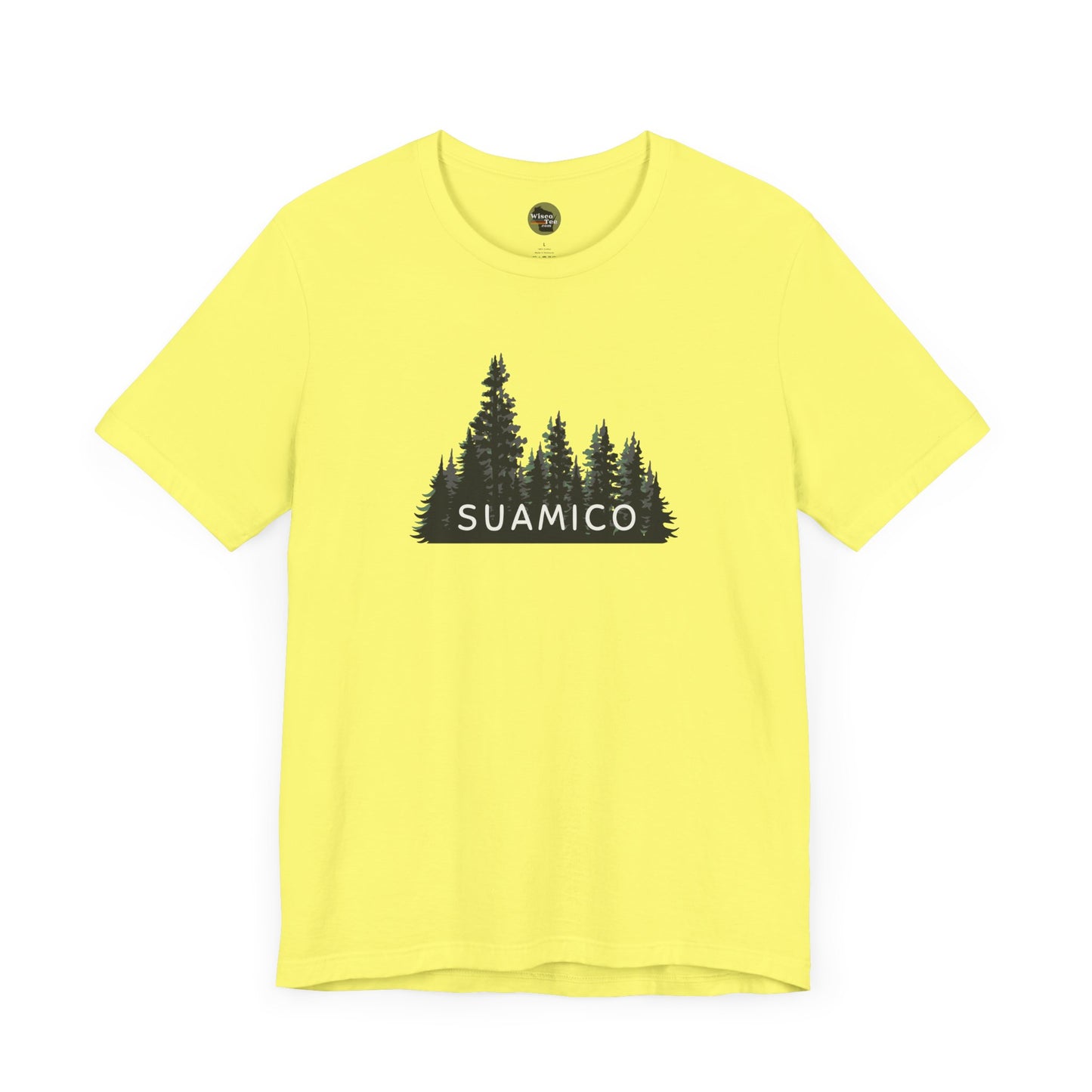 Suamico Forest Graphic Unisex Tee - Nature Inspired Short Sleeve Shirt