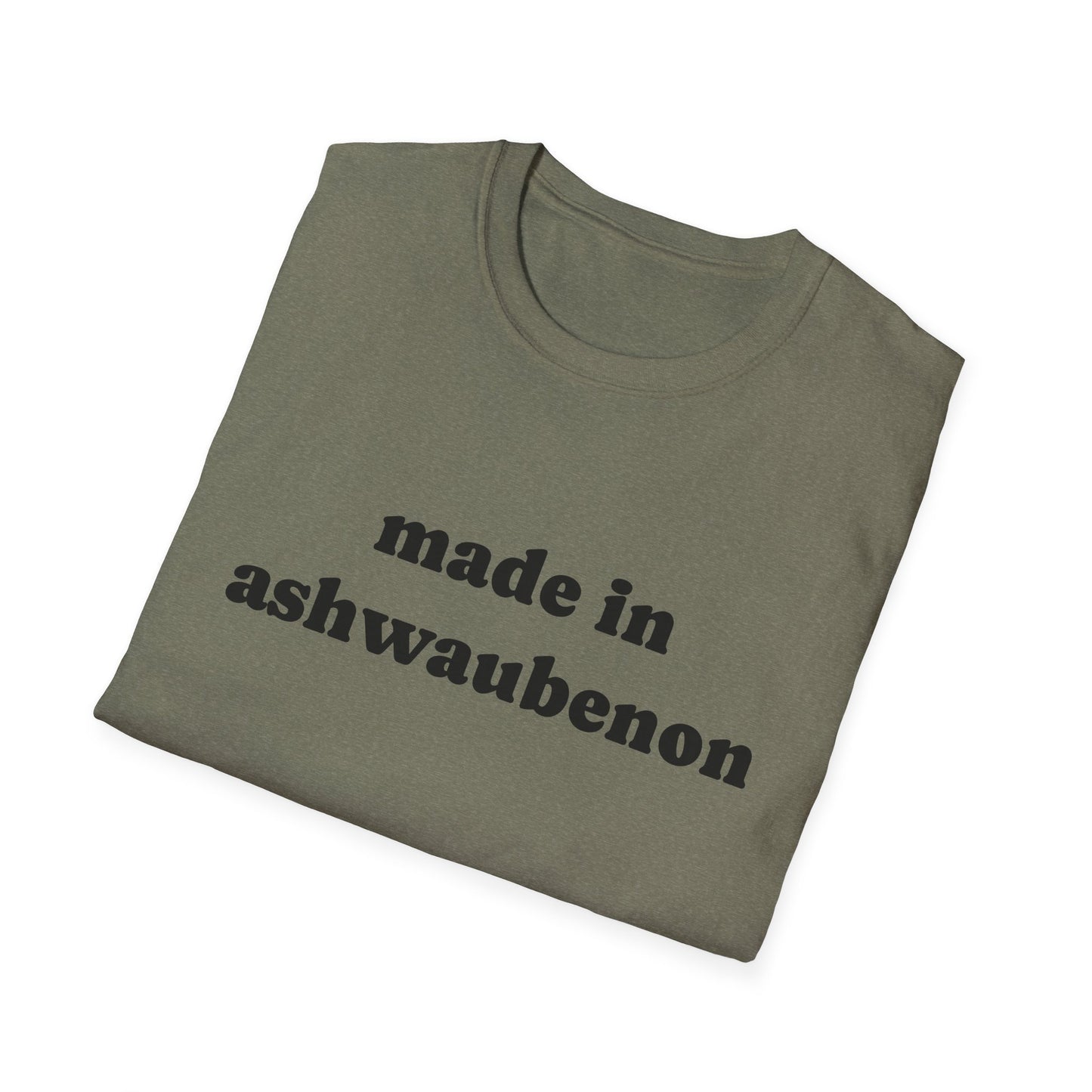 "Made in Ashwaubenon" Unisex Softstyle T-Shirt - Casual Comfort for Every Occasion