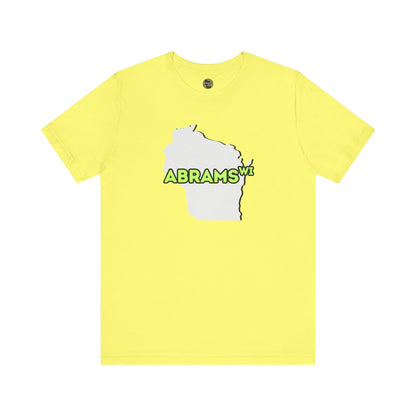 Abrams WI - Wisconsin City Pride T-shirt - Beautifully Soft and Comfortable