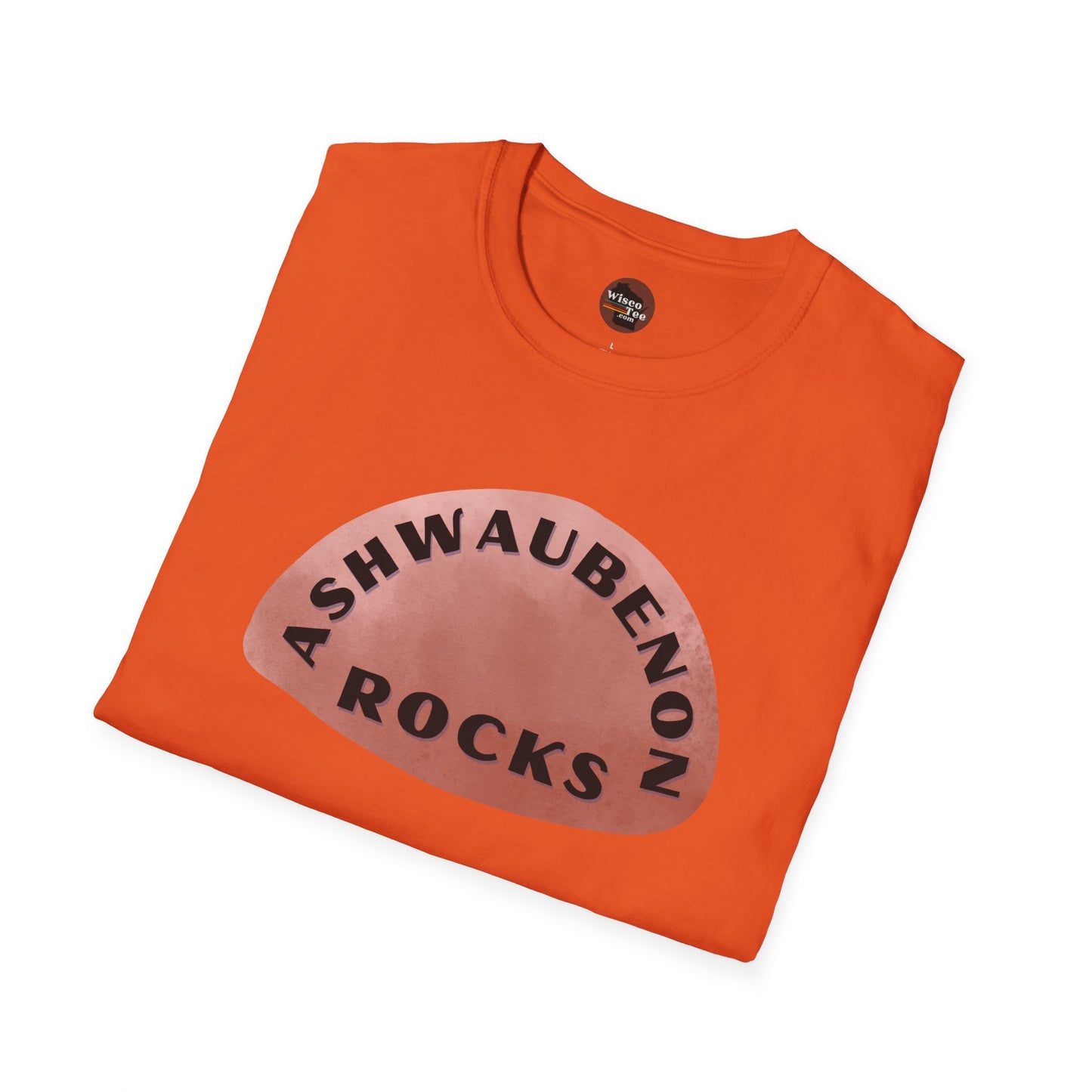 "ASHWAUBENON ROCKS" Unisex Softstyle T-Shirt - Casual Comfort for Every Occasion