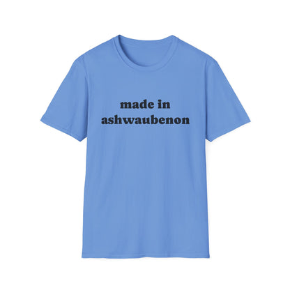 "Made in Ashwaubenon" Unisex Softstyle T-Shirt - Casual Comfort for Every Occasion