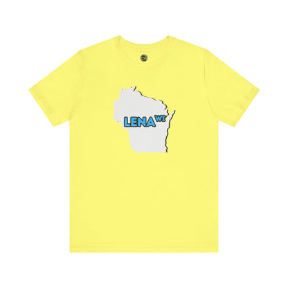 Lena WI - Wisconsin City Pride T-shirt - Beautifully Soft and Comfortable