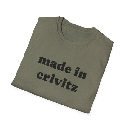 "Made in Crivitz" Unisex Softstyle T-Shirt - Casual Comfort for Every Occasion
