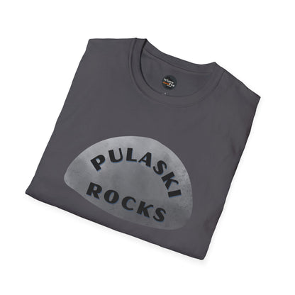 "PULASKI ROCKS" Unisex Softstyle T-Shirt - Casual Comfort for Every Occasion