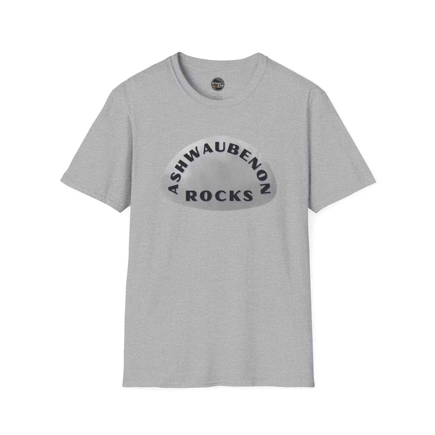 "ASHWAUBENON ROCKS" Unisex Softstyle T-Shirt - Casual Comfort for Every Occasion
