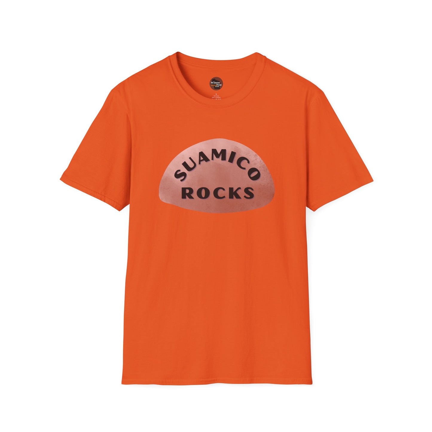 "SUAMICO ROCKS" Unisex Softstyle T-Shirt - Casual Comfort for Every Occasion