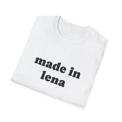 "Made in Lena" Unisex Softstyle T-Shirt - Casual Comfort for Every Occasion