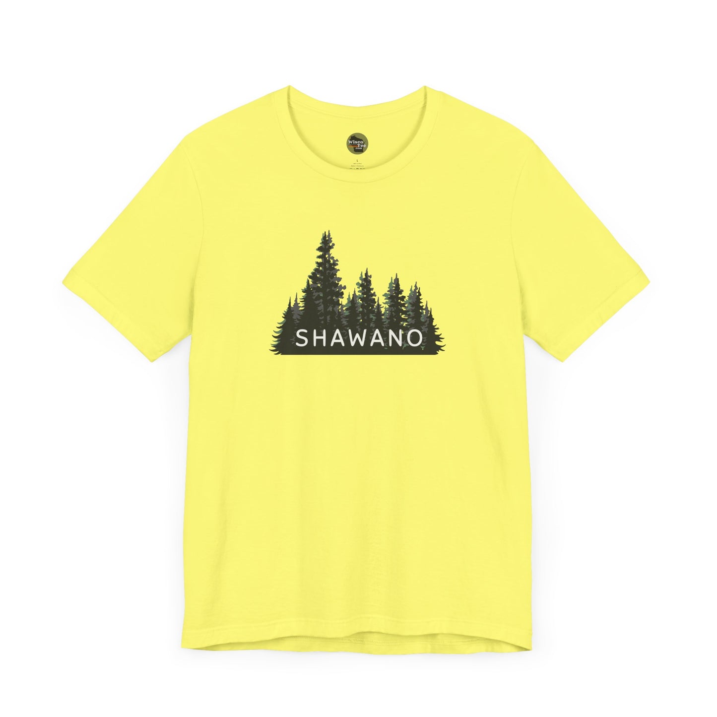 Shawano Forest Graphic Unisex Tee - Nature Inspired Short Sleeve Shirt
