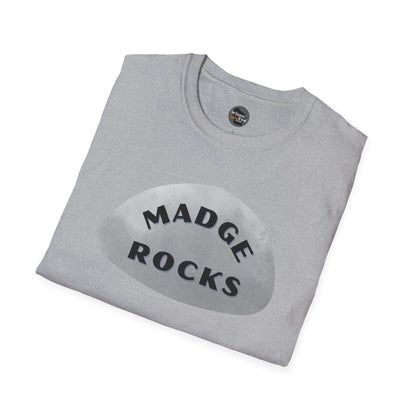 "MADGE ROCKS" Unisex Softstyle T-Shirt - Casual Comfort for Every Occasion