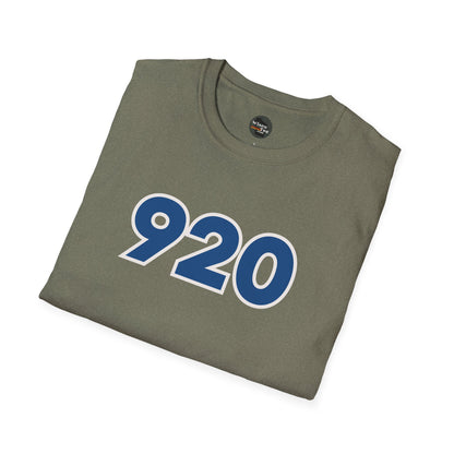 "920" Area Code Pride - Unisex Softstyle T-Shirt - Casual Comfort for Every Occasion