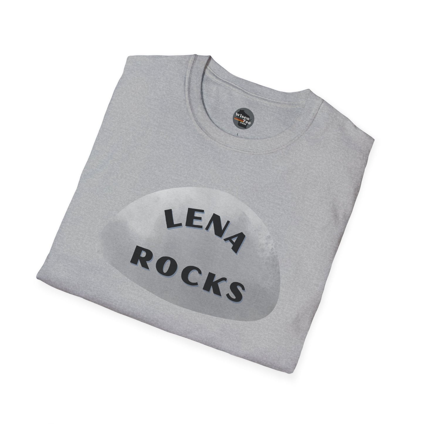 "LENA ROCKS" Unisex Softstyle T-Shirt - Casual Comfort for Every Occasion