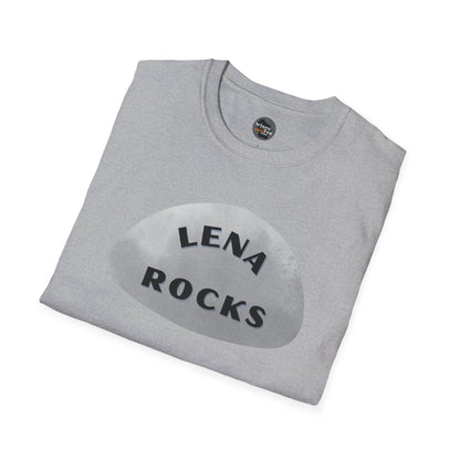 "LENA ROCKS" Unisex Softstyle T-Shirt - Casual Comfort for Every Occasion