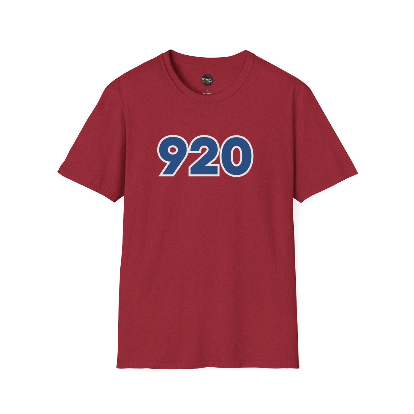 "920" Area Code Pride - Unisex Softstyle T-Shirt - Casual Comfort for Every Occasion