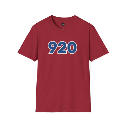 "920" Area Code Pride - Unisex Softstyle T-Shirt - Casual Comfort for Every Occasion