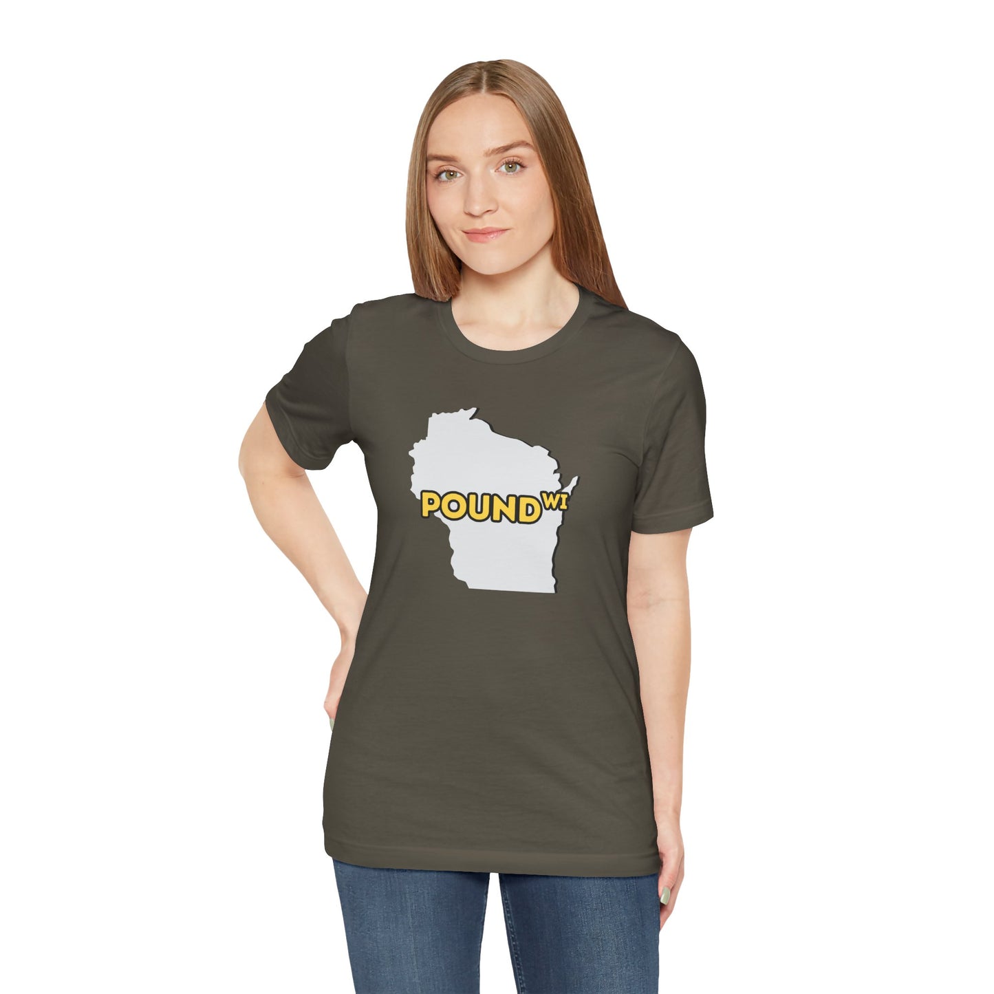 Pound WI - Wisconsin City Pride T-shirt - Beautifully Soft and Comfortable