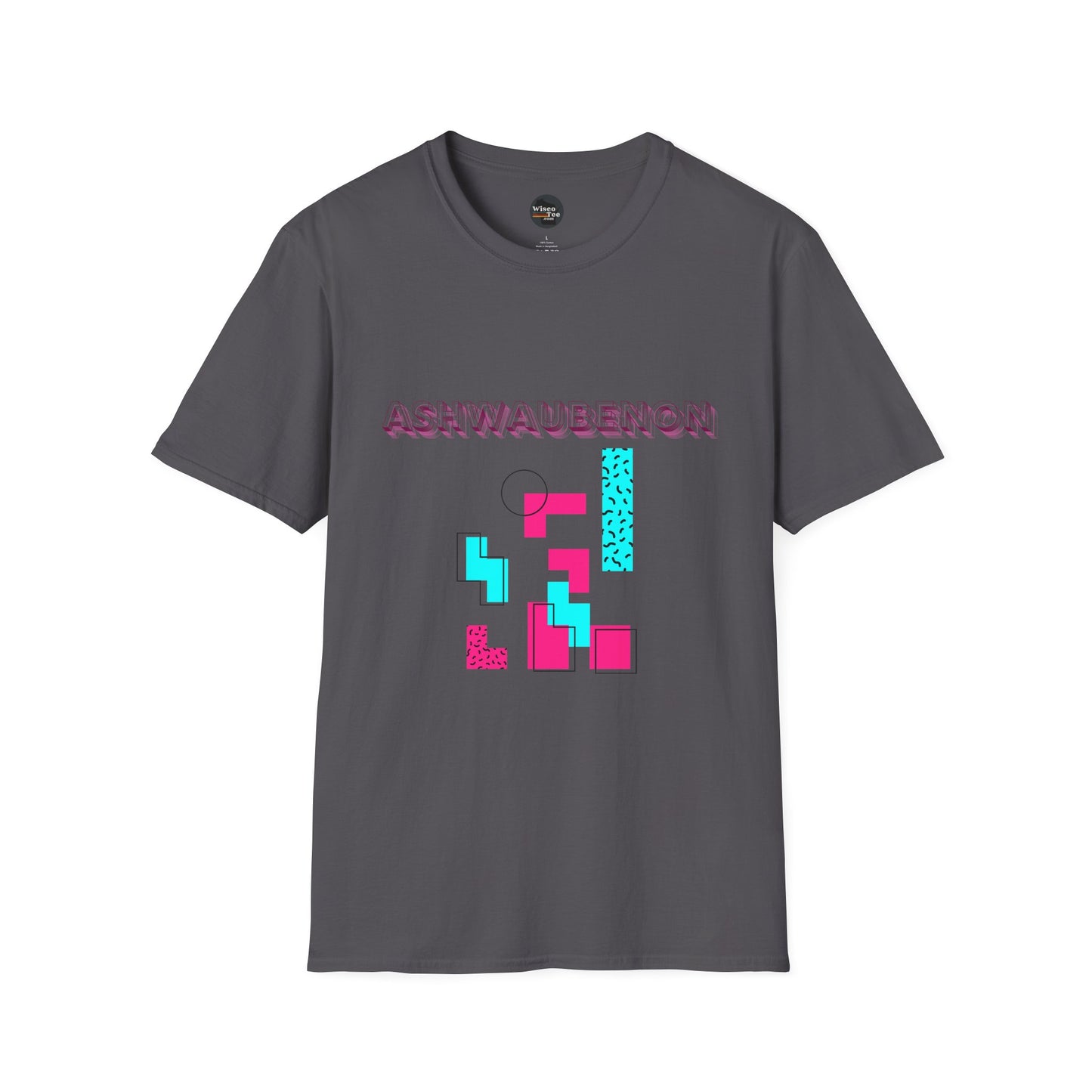 Ashwaubenon Retro 80s Unisex Softstyle T-Shirt - Casual Comfort for Every Occasion