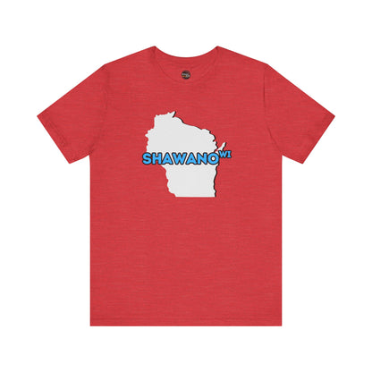 Shawano WI - Wisconsin City Pride T-shirt - Beautifully Soft and Comfortable