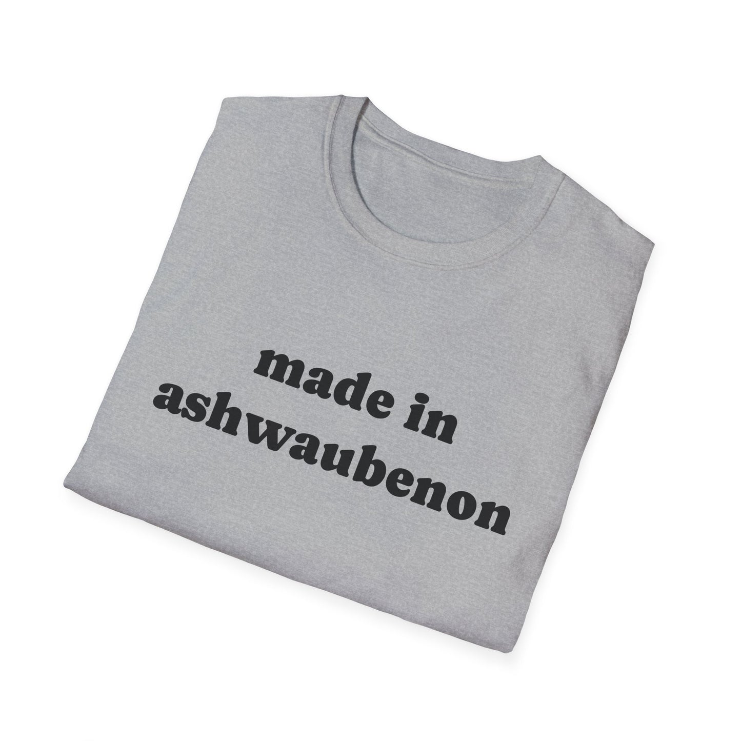 "Made in Ashwaubenon" Unisex Softstyle T-Shirt - Casual Comfort for Every Occasion