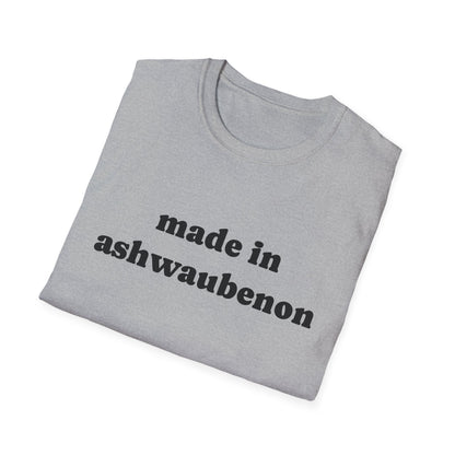 "Made in Ashwaubenon" Unisex Softstyle T-Shirt - Casual Comfort for Every Occasion