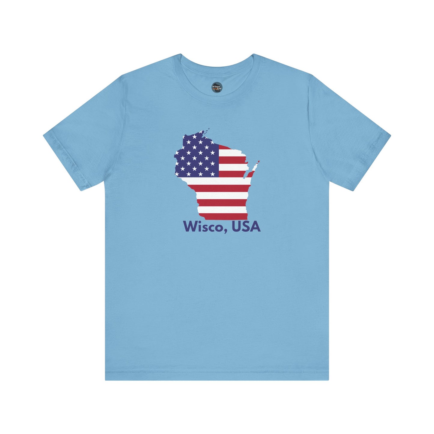 Wisco, USA - Wisconsin City Pride T-shirt - Beautifully Soft and Comfortable