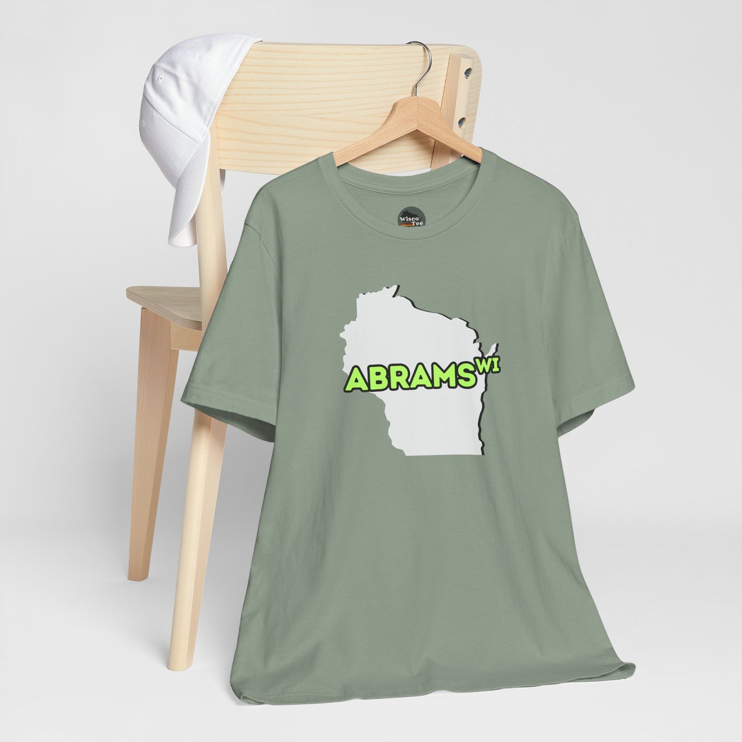 Abrams WI - Wisconsin City Pride T-shirt - Beautifully Soft and Comfortable