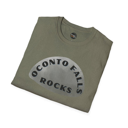 "OCONTO FALLS ROCKS" Unisex Softstyle T-Shirt - Casual Comfort for Every Occasion