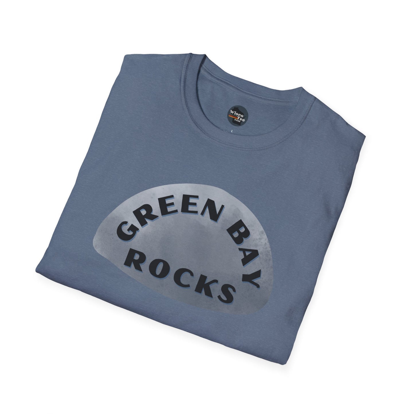 "GREEN BAY ROCKS" Unisex Softstyle T-Shirt - Casual Comfort for Every Occasion