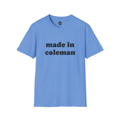 "Made in Coleman" Unisex Softstyle T-Shirt - Casual Comfort for Every Occasion