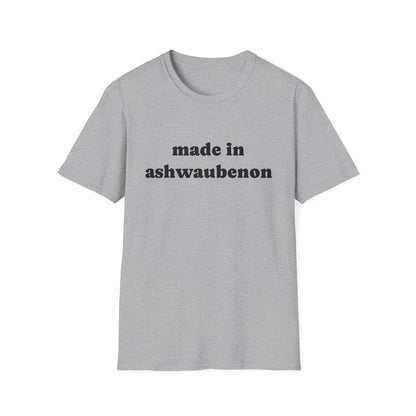 "Made in Ashwaubenon" Unisex Softstyle T-Shirt - Casual Comfort for Every Occasion