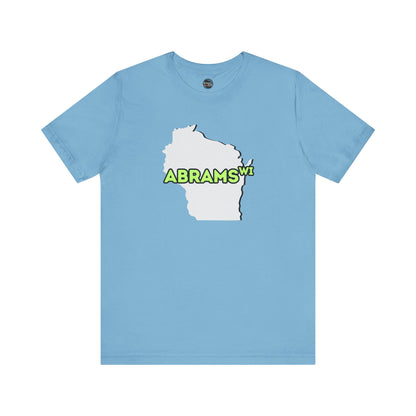 Abrams WI - Wisconsin City Pride T-shirt - Beautifully Soft and Comfortable