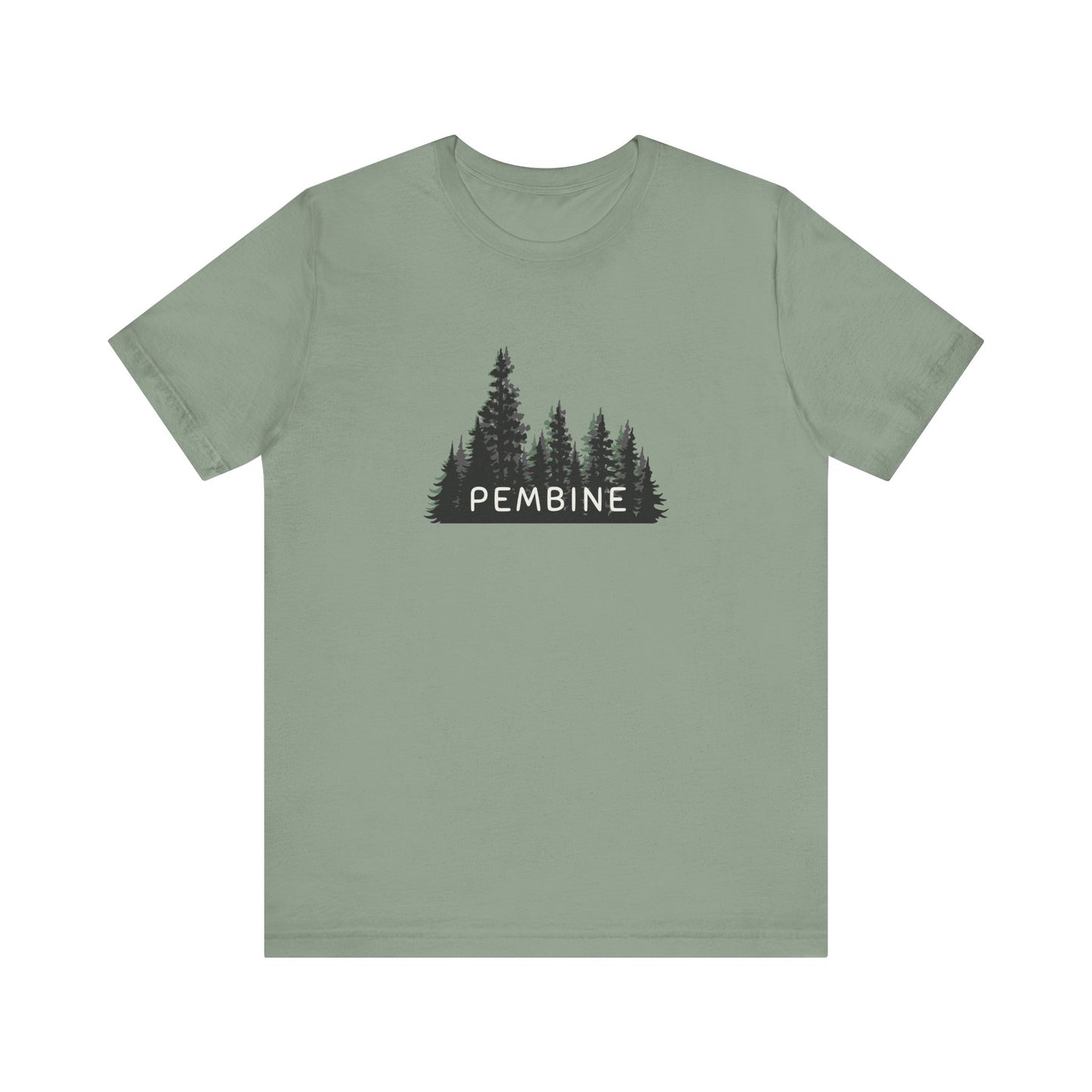 Pembine Forest Graphic Unisex Tee - Nature Inspired Short Sleeve Shirt
