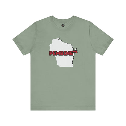Pembine WI - Wisconsin City Pride T-shirt - Beautifully Soft and Comfortable